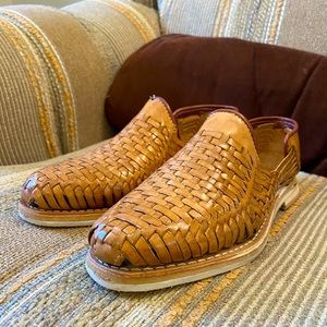 leather sandals huaraches handmade in Mexico